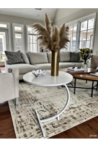 Metal yan sehpa orta sehpa 10